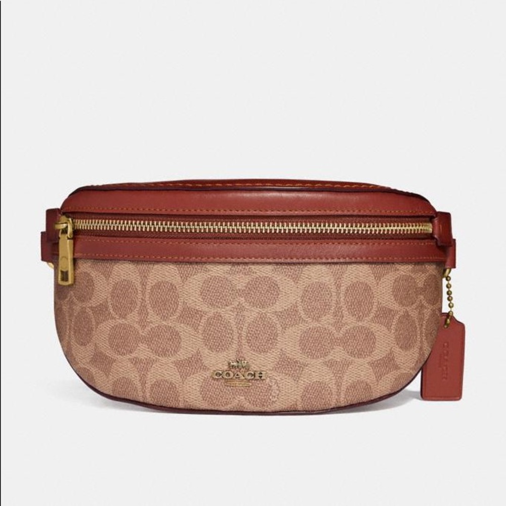 Coach Belt Bag in Signature Canvas